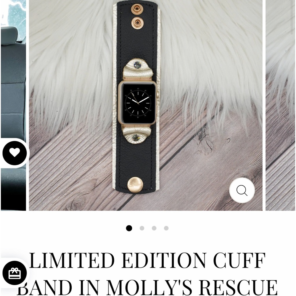 Molly’s Rescue Spark*l Band Apple Watch xs 42/44.
